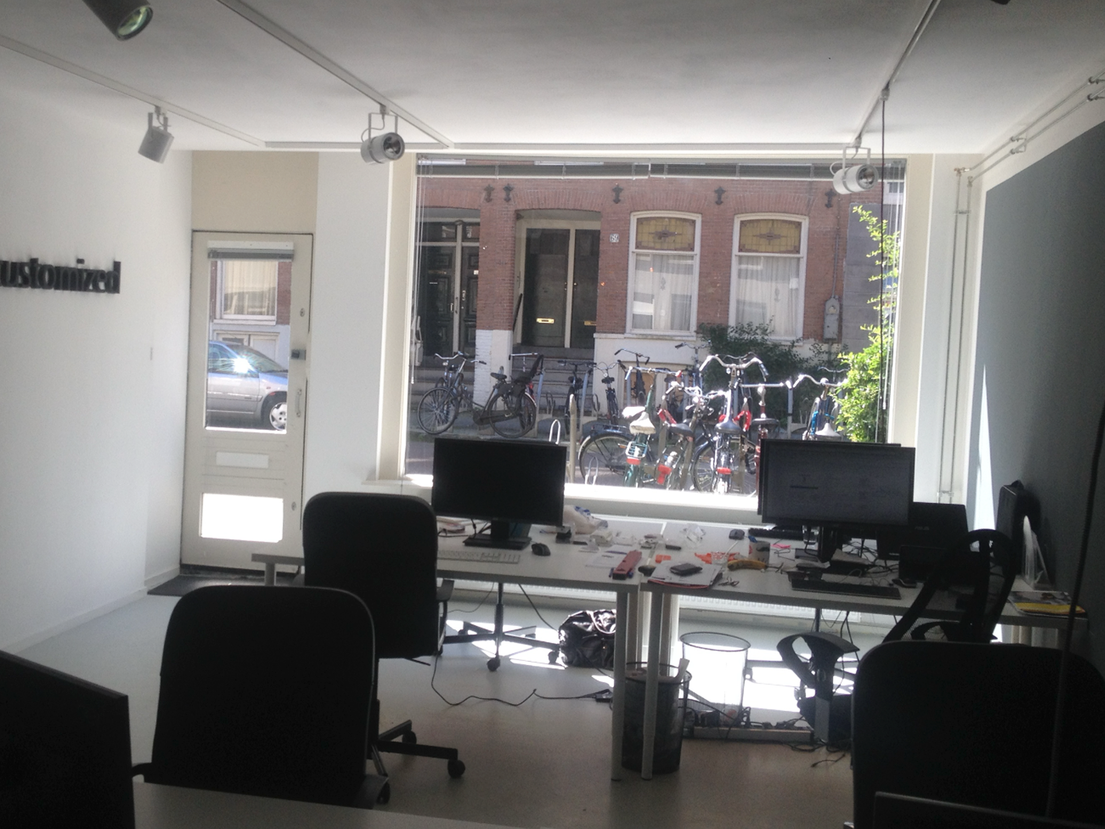 Das erste Büro 2012