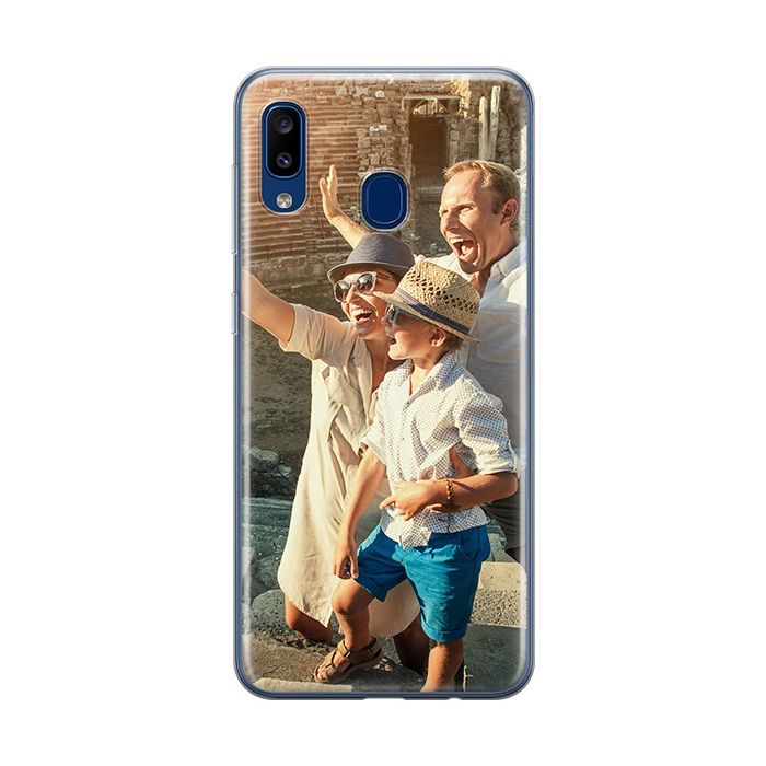 Samsung Galaxy A20 - Silikon Handyhuelle Selbst Gestalten