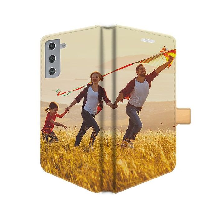 Samsung Galaxy S22 - Wallet Case Selbst Gestalten (Vollständig Bedruckt)
