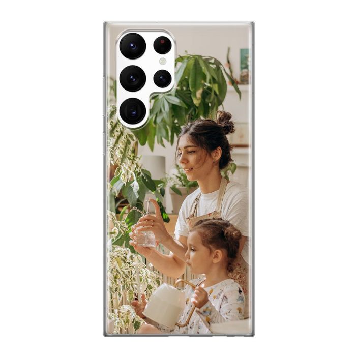 Samsung Galaxy S23 Ultra - Silikon Handyhuelle Selbst Gestalten