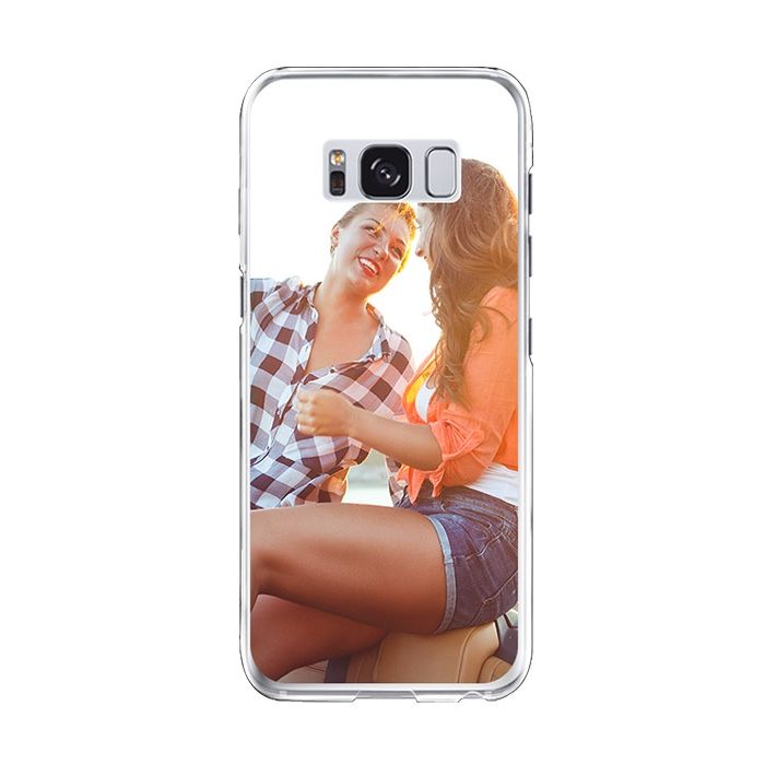 Samsung Galaxy S8 Plus - Silikon Handyhuelle Selbst Gestalten