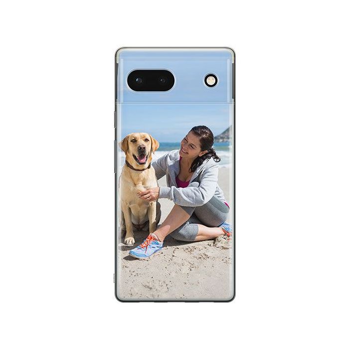 Google Pixel 6a - Silikon Handyhülle Selbst Gestalten