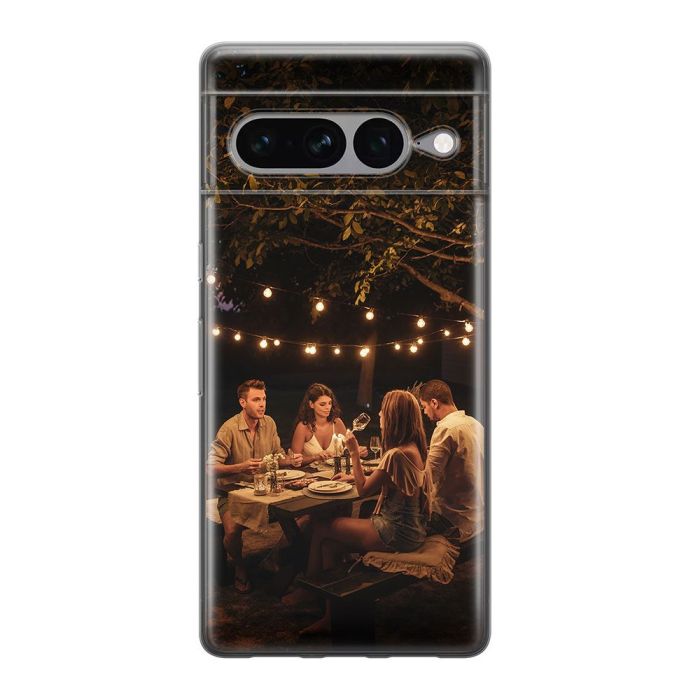 Google Pixel 7 Pro - Silikon Handyhuelle Selbst Gestalten