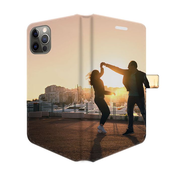 Personalisierte iPhone 12 Pro Portemonnaie Handyhülle