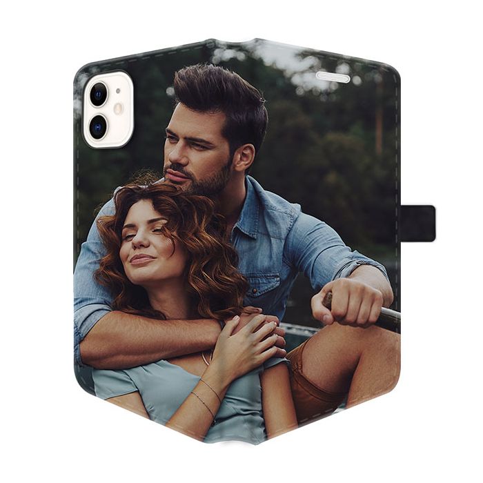 Personalisierte iPhone 12 Portemonnaie Handyhülle