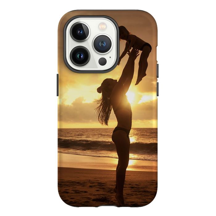 iPhone 14 Pro - Tough Case Handyhuelle Selbst Gestalten