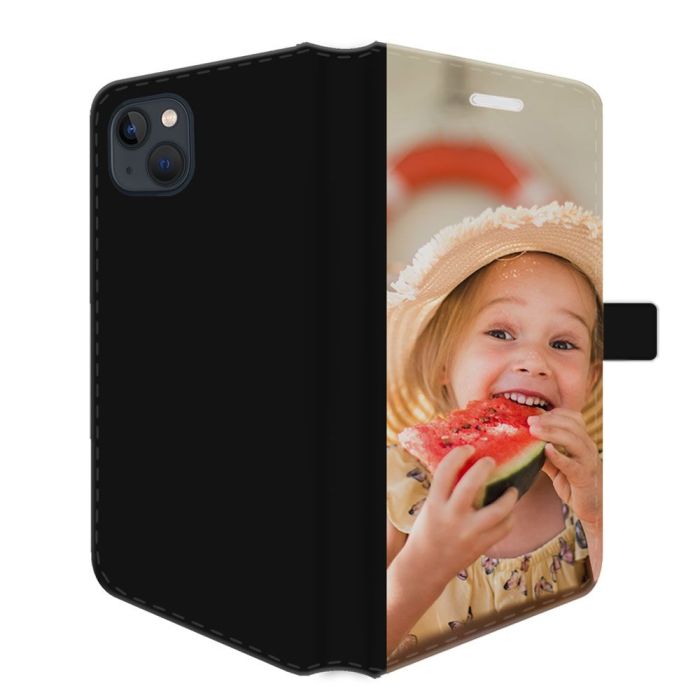 iPhone 14 - Wallet Case Selbst Gestalten (Vorne Bedruckt)