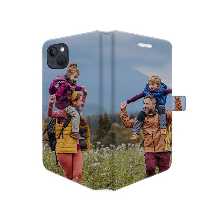 iPhone 15 - Wallet Case Selbst Gestalten (Vollständig Bedruckt)