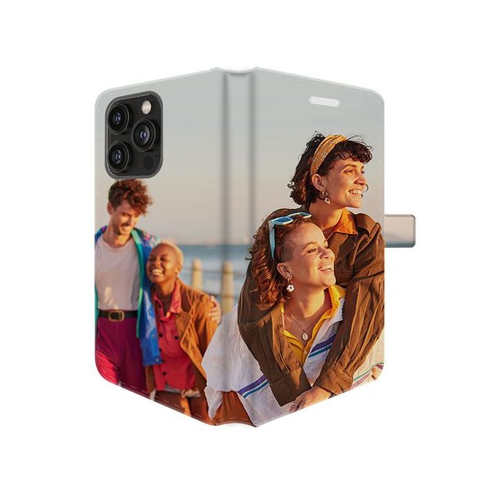 iPhone 15 Pro Max - Wallet Case Selbst Gestalten (Vollständig Bedruckt)
