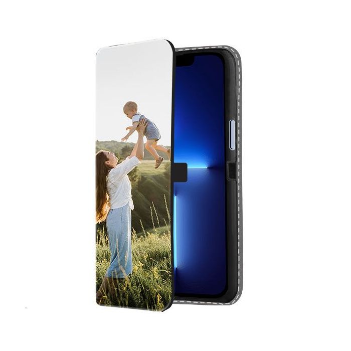 iPhone 13 Pro Max - Wallet Case Selbst Gestalten (Vorne Bedruckt)