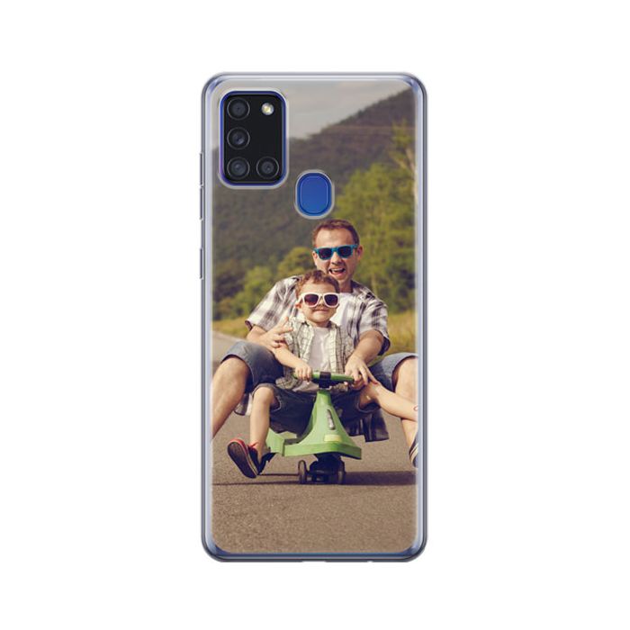 Samsung Galaxy A21s - Silikon Handyhuelle Selbst Gestalten