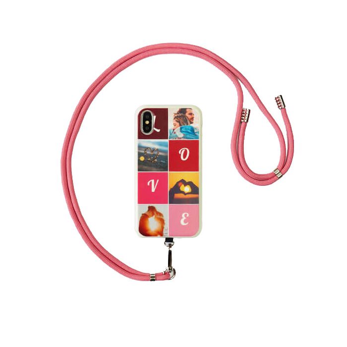 Umhängeband für Handyhülle – Rosa