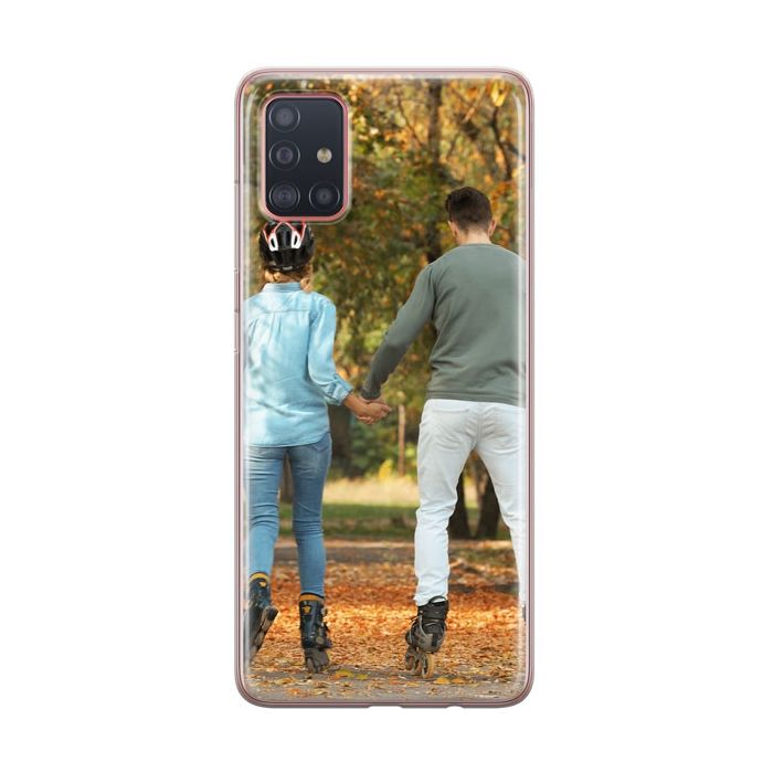Samsung Galaxy A51 - Silikon Handyhuelle Selbst Gestalten