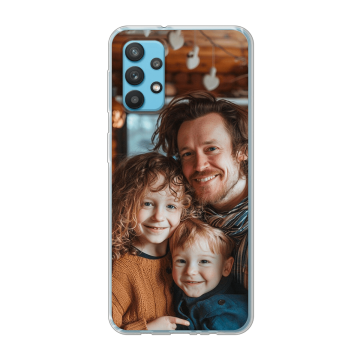 Samsung Galaxy A32 4G - Silikon Handyhülle Selbst Gestalten