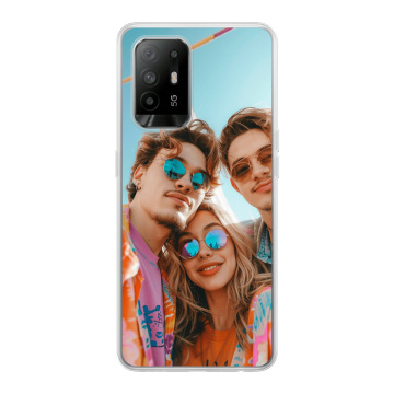 Oppo A94 5G / A95 5G - Silikon Handyhülle Selbst Gestalten