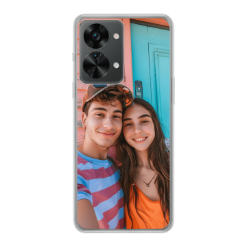 OnePlus Nord 2T - Silikon Handyhülle Selbst Gestalten