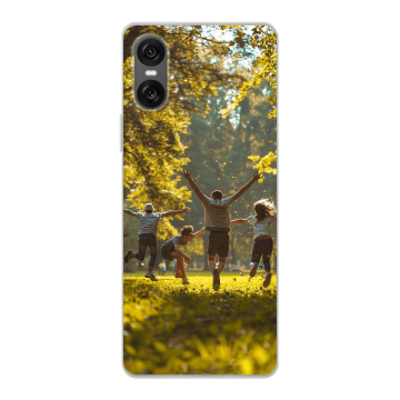 Sony Xperia 10 VI -Silikon Handyhülle Selbst Gestalten