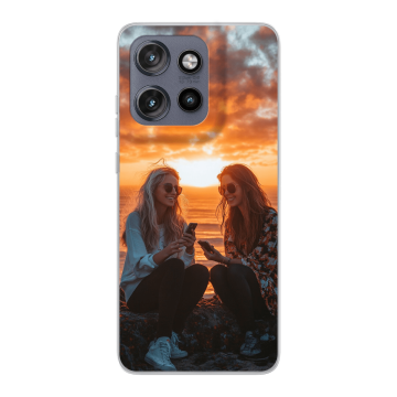 Motorola Moto Edge 50 Neo -Silikon Handyhülle Selbst Gestalten
