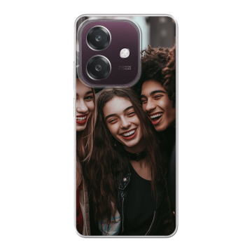 Oppo A60 5G - Silikon Handyhülle Selbst Gestalten