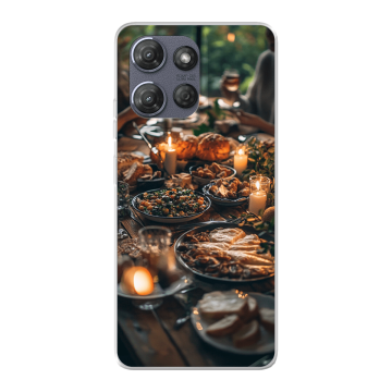 Motorola Moto G Power (2025) -Silikon Handyhülle Selbst Gestalten