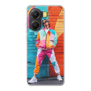 Xiaomi Poco X7 Pro / Redmi Turbo 4 -Silikon Handyhülle Selbst Gestalten