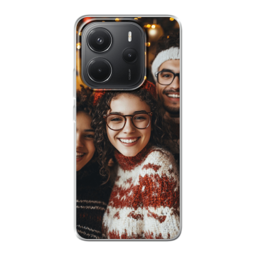Xiaomi Redmi Note 14 4G - Silikon Handyhülle Selbst Gestalten