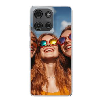 Motorola Moto G86 -Silikon Handyhülle Selbst Gestalten