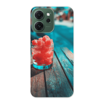 Oppo Reno14 F - Silikon Handyhülle Selbst Gestalten