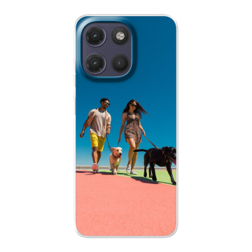 Motorola Moto G17 Power - Silicone Case Selbst Gestalten