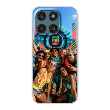 Motorola Moto G77 -Silicone case Selbst Gestalten