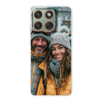 Motorola Edge 70 - Silikon Handyhülle Selbst Gestalten