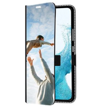 Samsung Galaxy S22 - Wallet Case Selbst Gestalten (Vorne Bedruckt)