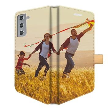 Samsung Galaxy S22 - Wallet Case Selbst Gestalten (Vollständig Bedruckt)