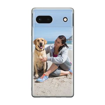 Google Pixel 6a - Silikon Handyhülle Selbst Gestalten