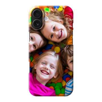 iPhone 16 Plus - Rundum Bedruckte Hard Case Handyhülle Selbst Gestalten