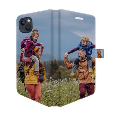 iPhone 15 - Wallet Case Selbst Gestalten (Vollständig Bedruckt)