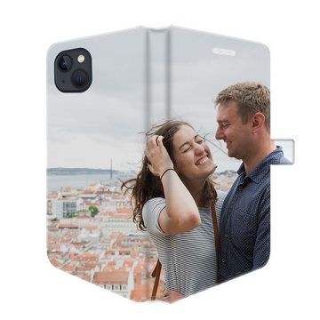 iPhone 15 Plus - Wallet Case Selbst Gestalten (Vollständig Bedruckt)
