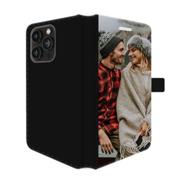 iPhone 15 Pro - Wallet Case Selbst Gestalten (Vorne Bedruckt)