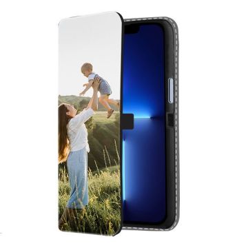 iPhone 13 Pro Max - Wallet Case Selbst Gestalten (Vorne Bedruckt)