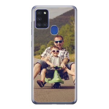 Samsung Galaxy A21s - Silikon Handyhuelle Selbst Gestalten