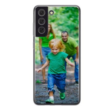 Samsung Galaxy S21 FE - Silikon Handyhülle Selbst Gestalten