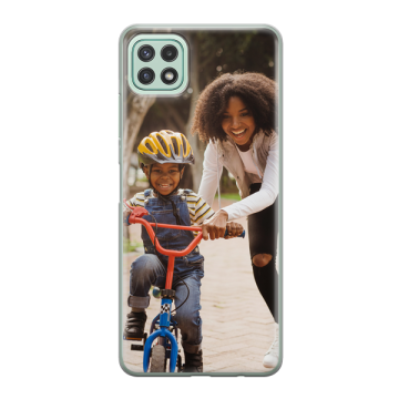 Samsung Galaxy A22 - Silikon Handyhuelle Selbst Gestalten