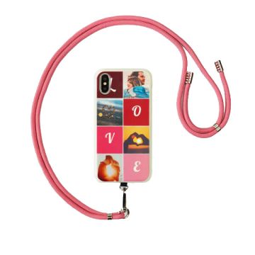 Umhängeband für Handyhülle – Rosa