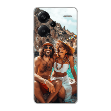 Xiaomi Redmi Note 13 Pro+ -Silikon Handyhülle Selbst Gestalten