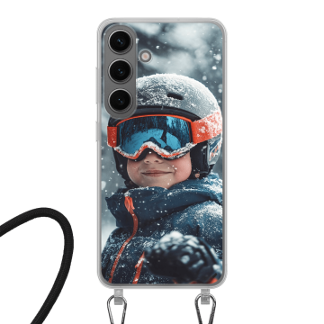 Samsung Galaxy S24 - Hülle mit Band (crossbody) Selbst Gestalten