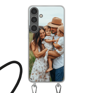 Samsung Galaxy S24 Plus -Hülle mit Band (crossbody) Selbst Gestalten