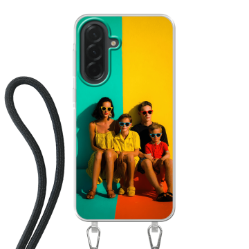 Samsung Galaxy A37 - Hülle mit Band (crossbody) Selbst Gestalten