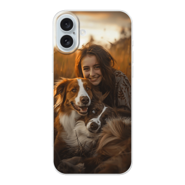 iPhone 16 Plus - Silicone case Selbst Gestalten