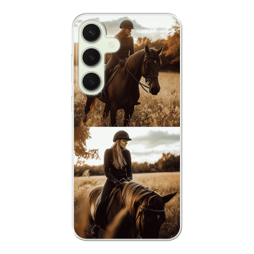 Samsung Galaxy S25 Plus - Silikon Handyhülle Selbst Gestalten