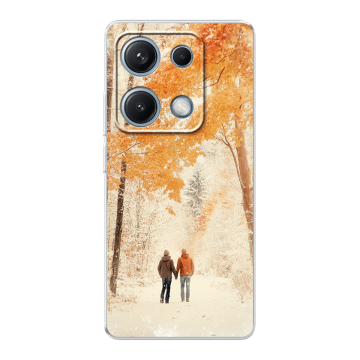 Xiaomi Redmi Note 14S -Silikon Handyhülle Selbst Gestalten